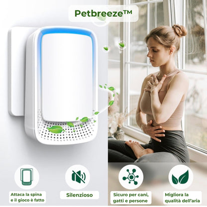 PetBreeze™ – Elimina odori e purifica l’aria in casa con animali 🐾