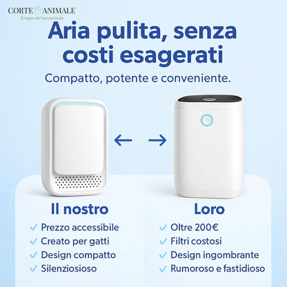 PetBreeze™ – Elimina odori e purifica l’aria in casa con animali 🐾